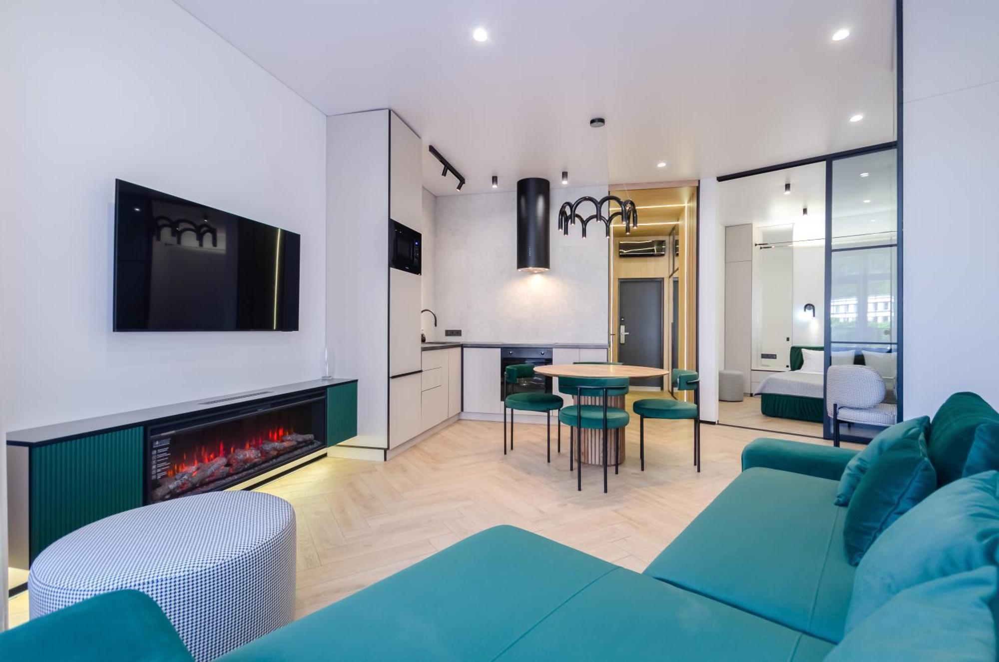 דירה Petrovdom 02-76b Luxury Living In Rc Pechersk Plaza, Mykhaila Boichuka 19-а *
