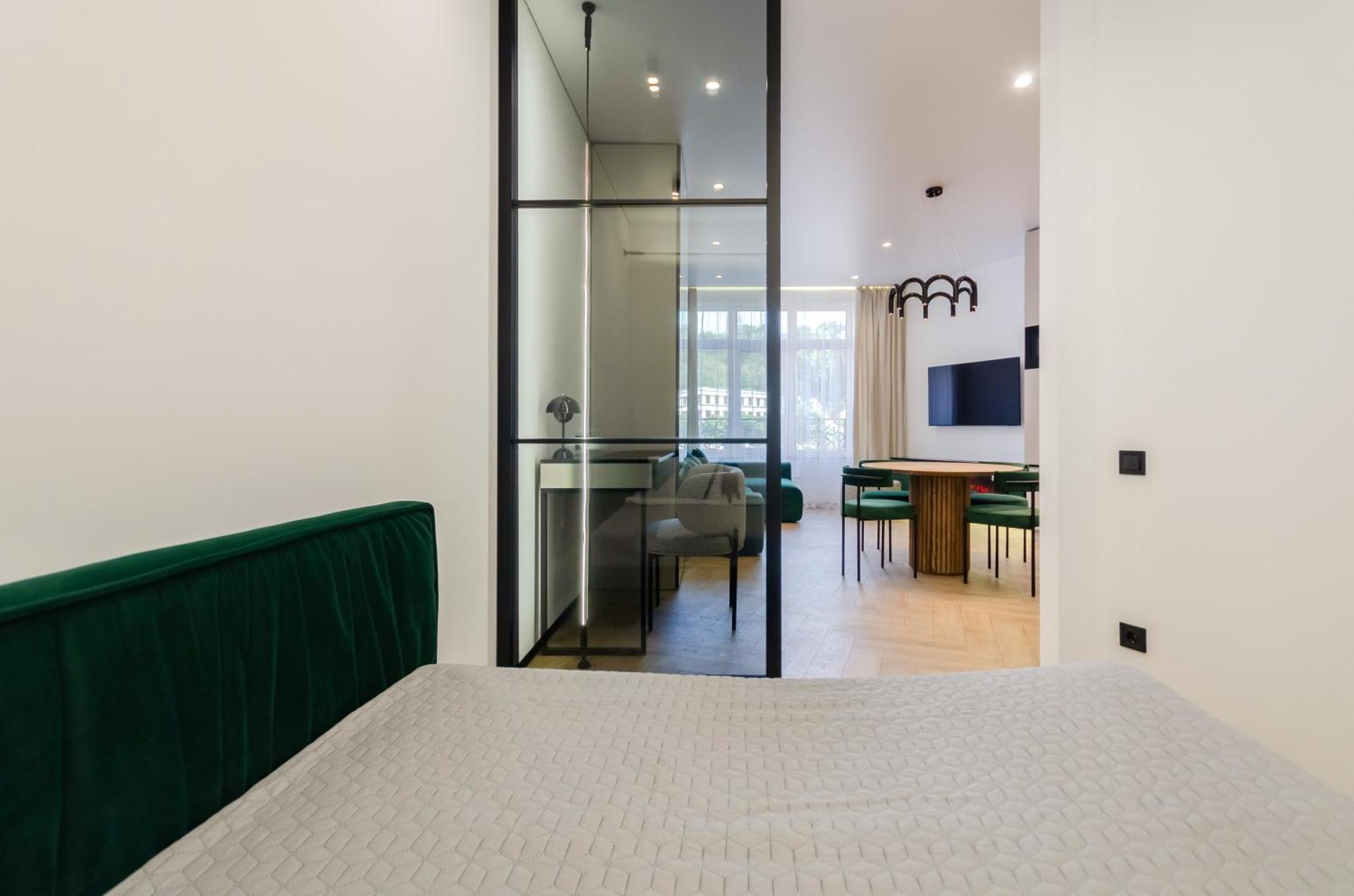 דירה Petrovdom 02-76b Luxury Living In Rc Pechersk Plaza, Mykhaila Boichuka 19-а קייב
