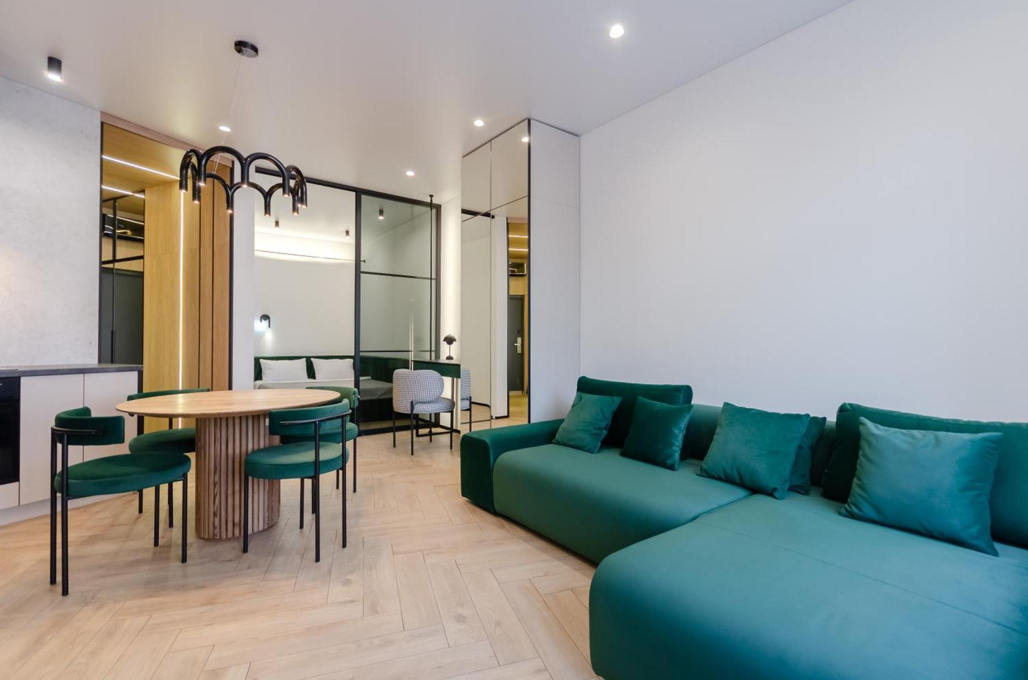 דירה Petrovdom 02-76b Luxury Living In Rc Pechersk Plaza, Mykhaila Boichuka 19-а קייב